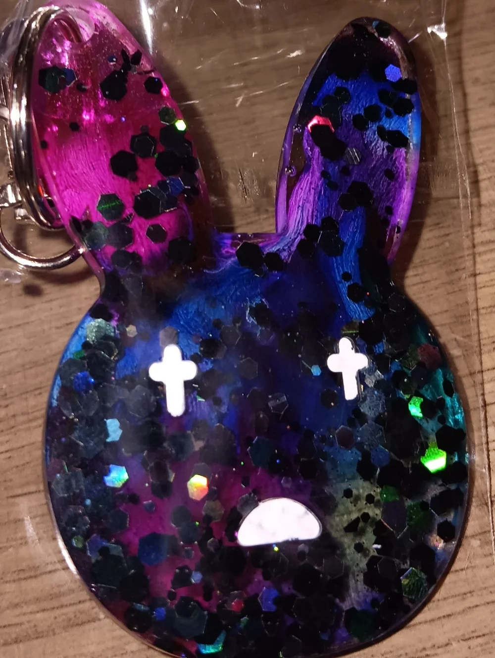Bad Bunny Keychain - Picture 4 of 4